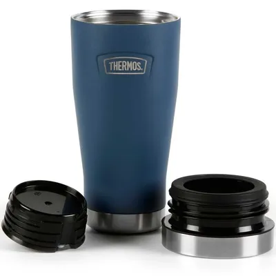 Termokubek wodoszczelny 470 ml THERMOS - niebieski - widok 4