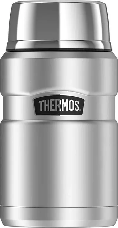 Termos na jedzenie 710 ml ze składaną łyżką i kubkiem THERMOS - stal nierdzewna - widok 4