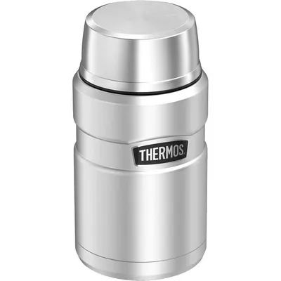 Termos na jedzenie 710 ml ze składaną łyżką i kubkiem THERMOS - stal nierdzewna - widok 3