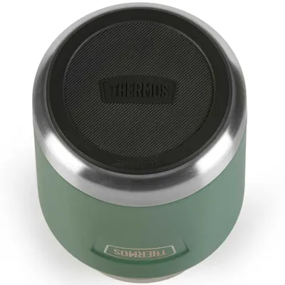 Termos na jedzenie 470 ml ze składaną łyżką i kubkiem THERMOS - zielony - widok 6