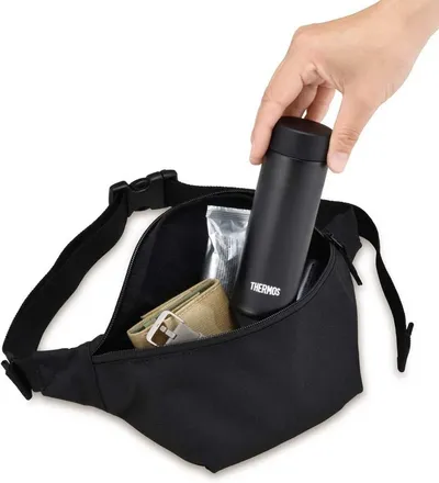 Termokubek kieszonkowy 150 ml THERMOS - czarny - widok 3