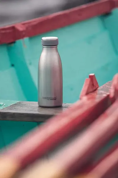 Termobutelka 350 ml THERMOcafé THERMOS - stal nierdzewna - widok 4