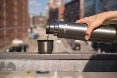 Termos 700 ml THERMOcafé THERMOS - szary - widok 5