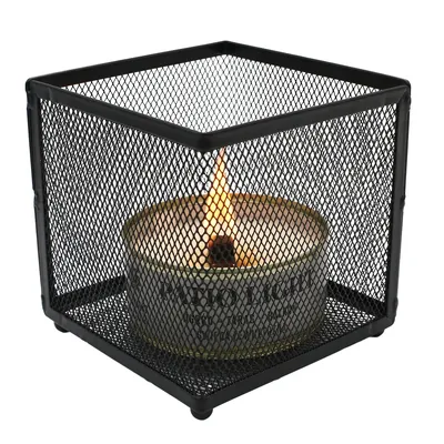Świecznik koszyk na świecę wiatroodporną Patio Light lub HASKE Pro