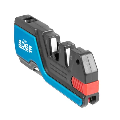 Ostrzałka do noży THE EDGE bushSHARP niebieska + krzesiwo (RO031 blue) - widok 5