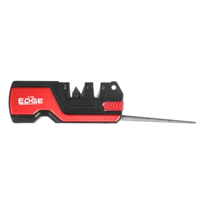 Ostrzałka do noży THE EDGE bushSHARP czerwona + krzesiwo (RO031 red) - widok 4