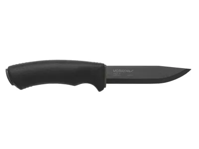 Nóż Morakniv Bushcraft czarny bez ząbków stal węglowa (10791) - widok 2