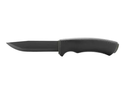 Nóż Morakniv Bushcraft czarny bez ząbków stal węglowa (10791)