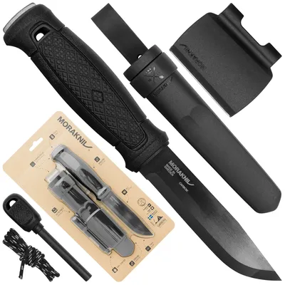 Nóż Morakniv Garberg BlackBlade z zestawem przetrwania stal węglowa (13915) - widok 5