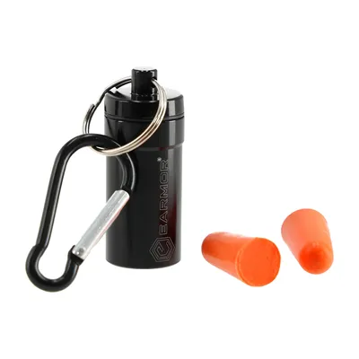 Zatyczki do uszu Earmor MaxDefence w aluminiowym pojemniku S15 (22558)