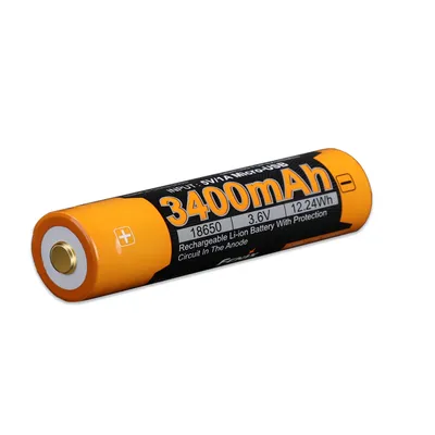 Akumulator Fenix USB ARB-L18U 18650 3400 mAh 3,6 V - widok 3