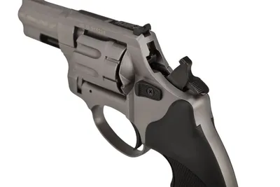 Rewolwer hukowy alarmowo sygnałowy ZORAKI R1-K6L BAS lufa 2,5" kal. .22 Long Blank tytanowy - widok 4