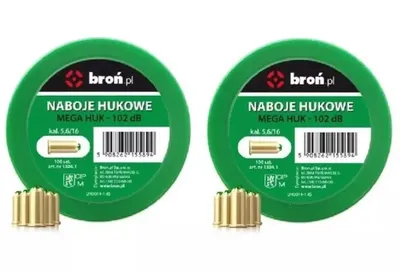 ZESTAW SYLWESTROWY - Rewolwer hukowy ZORAKI R1-K6L-BAS .22 Long Blank / 6mm long +naboje Mega Huk-200 +race huk50 +race kolor20 - widok 2