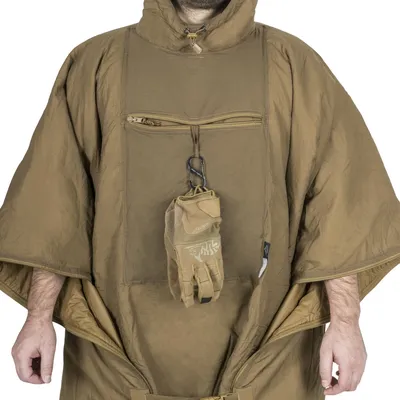 Poncho peleryna HELIKON SWAGMAN ROLL ocieplane - Grass Green - ( jeden rozmiar ) (PO-SMR-NL-1G) HELIKON-TEX - widok 3