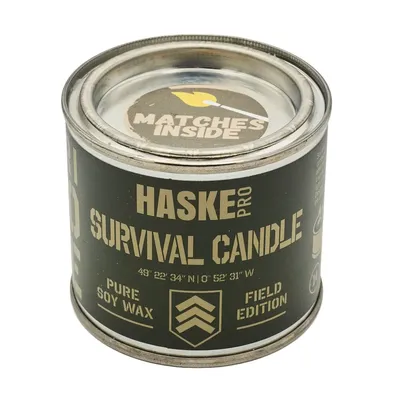 Świeca survivalowa EKO TRICORE 220g Haske Pro 14h świecenia + zapałki - widok 2