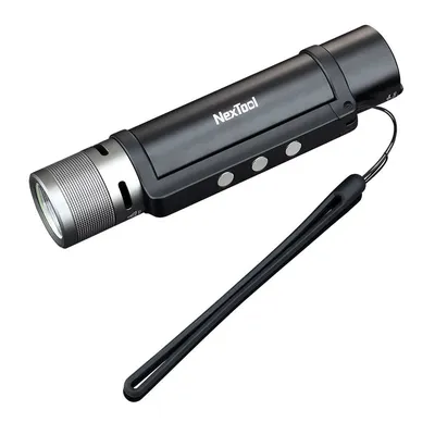 Latarka wielofunkcyjna 6w1 NexTool Thunder NE20170 - powerbank, alarm, warsztatowa - widok 8