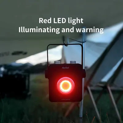 Lampa kempingowa reflektor NexTool NE20093 1800 lm białe lub czerwone światło - widok 8