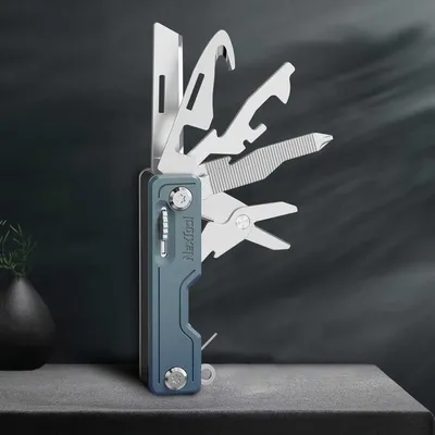 Nóż wielofunkcyjny scyzoryk NexTool NE20098 10w1 zielony - widok 2