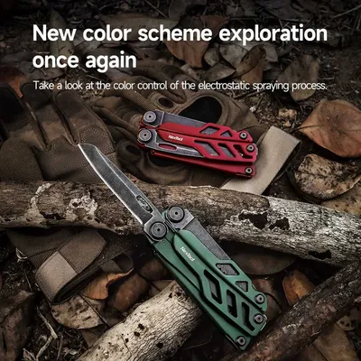 Multitool NexTool FLAGSHIP Pro NE20279 16w1 czerwony +etui do pasa - widok 3