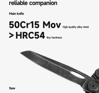 Multitool NexTool FLAGSHIP Pro NE20279 16w1 czerwony +etui do pasa - widok 6