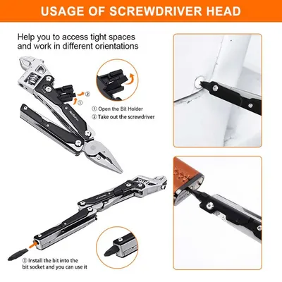 Multitool NexTool W4 11w1 z kluczem nastawnym typu francuz - widok 8