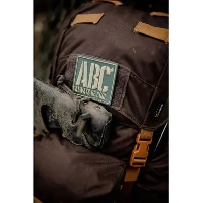 Naszywka ABC Always Be Cool Patch  - Green - ( jeden rozmiar ) (OD-ABC-RB-82)