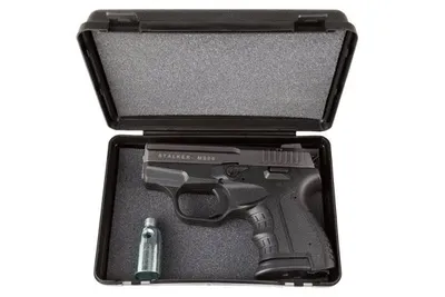 Pistolet hukowy alarmowo sygnałowy STALKER M906 BAS kal. .22 Long Blank (6 mm) Tytan (M906GTP-BAS) - widok 5
