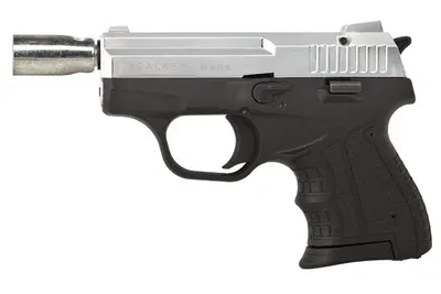 Pistolet hukowy alarmowo sygnałowy STALKER M906 BAS kal. .22 Long Blank (6 mm) Chrom błysk (M906SCP-BAS) - widok 4