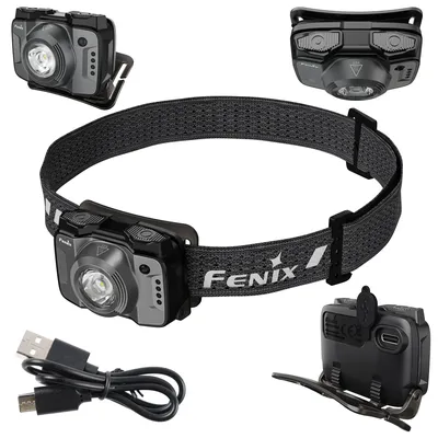 Latarka czołowa Fenix HL12R V2.0 ciemnoszara (039-671) - widok 8
