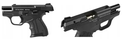 Zestaw Pistolet hukowy STALKER M906 BAS .22 LB czarny +kabura +naboje 100 szt - widok 3