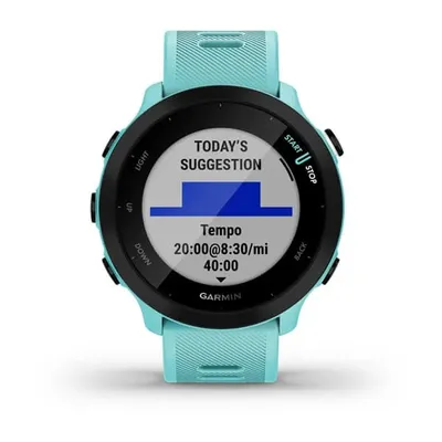 Zegarek Garmin Forerunner 55 42mm Turkusowy - widok 2