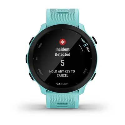 Zegarek Garmin Forerunner 55 42mm Turkusowy - widok 7