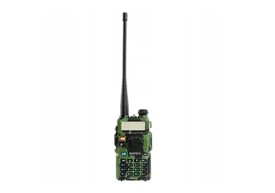 Radiotelefon krótkofalówka Baofeng UV-5R HTQ Camo, Radiotelefon Walkie Talkie Skaner Kamuflaż - widok 3