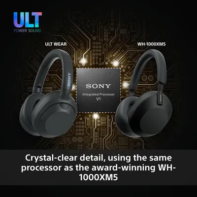 Słuchawki SONY  WH-ULT900NH szaro-zielone - widok 7
