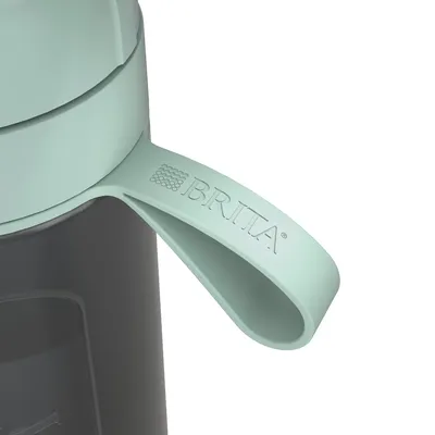 Butelka filtrująca Brita Active pastelowa zieleń 2 dyski - widok 7