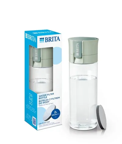 Butelka filtrująca Brita Vital pastelowa zieleń 2 dyski - widok 8