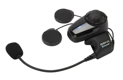 Interkom Motocyklowy Sena SMH10-10 Bluetooth 3.0 900M z mikrofonem na pałąku, zestaw na 1 kask