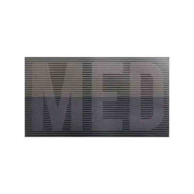 Naszywka MED Polish large patch SUBDUED flag - Black/Boreal Green (PA-MDPS-PES-BBG)