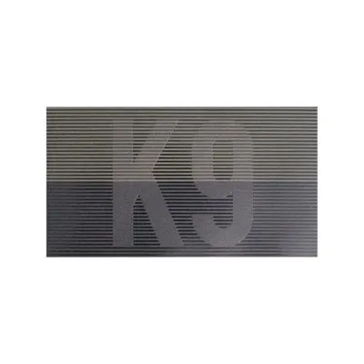 Naszywka K9 Polish large patch SUBDUED flag - Black/Boreal Green (PA-K9PS-PES-BBG)