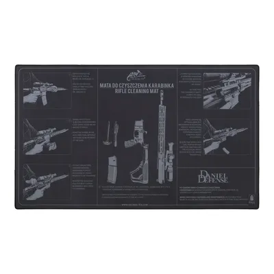 Mata do czyszczenia karabinu - Black -50 cm x 85.5 cm