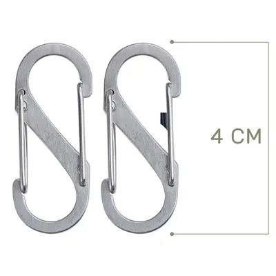 S-Biner #1 - Stalowy - 2 Pack - SB1-2PK-11 - Nite Ize