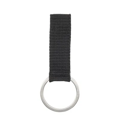 Kółko do kluczy ze smyczką O-Series Keychain - Stalowe - Srebrne/Czarne - OSK-01-R3 - Nite Ize