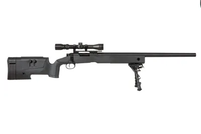 Karabin wyborowy ASG SPECNA ARMS SA-S02 CORE z lunetą i dwójnogiem - czarna (SPE-03-026051) - widok 6