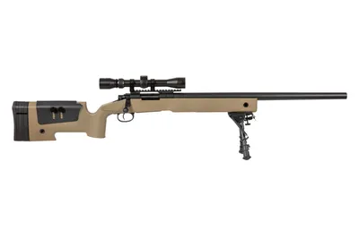 Karabin wyborowy ASG SPECNA ARMS SA-S02 CORE z lunetą i dwójnogiem - tan (SPE-03-026055) - widok 7