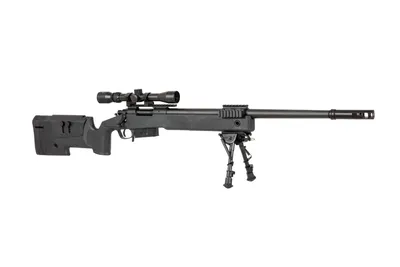 Karabin wyborowy ASG SPECNA ARMS SA-S03 CORE z lunetą i dwójnogiem - czarna (SPE-03-026059) - widok 5