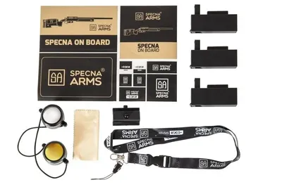 Karabin wyborowy ASG SPECNA ARMS SA-S03 CORE z lunetą i dwójnogiem - czarna (SPE-03-026059) - widok 4