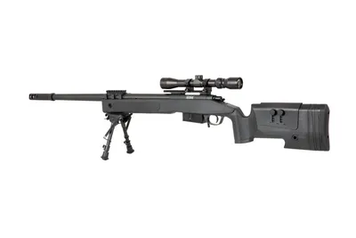 Karabin wyborowy ASG SPECNA ARMS SA-S03 CORE z lunetą i dwójnogiem - czarna (SPE-03-026059) - widok 8