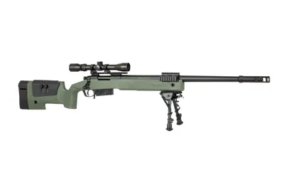 Karabin wyborowy ASG SPECNA ARMS SA-S03 CORE z lunetą i dwójnogiem - oliwkowa (SPE-03-026061) - widok 6