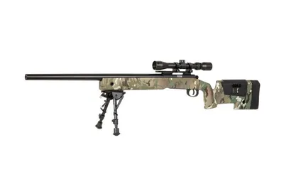 Karabin wyborowy ASG SPECNA ARMS SA-S02 CORE High Velocity z lunetą i dwójnogiem - MC (SPE-03-031961) - widok 6