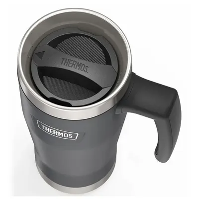 Termokubek wodoszczelny z uchwytem 470 ml THERMOS - granit - widok 3